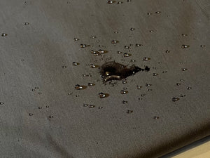 #1581 Designer Slate 97% Cotton 3% Elastane Gabardine Water Resistant Remnant