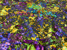 Load image into Gallery viewer, Monet Abstract Floral  100% Viscose  1/4 Metre Price