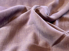 Load image into Gallery viewer, Designer Lavender Shot 100% Linen     1/4 Meter Price