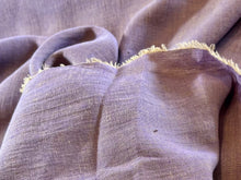 Load image into Gallery viewer, Designer Lavender Shot 100% Linen     1/4 Meter Price