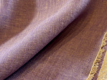 Load image into Gallery viewer, Designer Lavender Shot 100% Linen     1/4 Meter Price