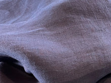 Load image into Gallery viewer, Designer Cyber Purple 100% Linen     1/4 Meter Price