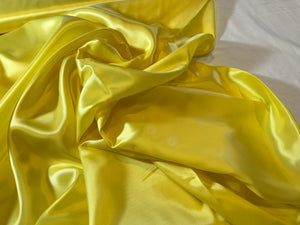 Designer Yellow Rose 100% Bemberg Lining.    1/4 Metre Price