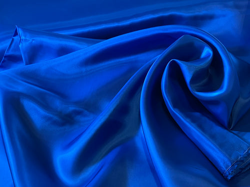 Designer Planetarium Blue 100% Bemberg Lining.    1/4 Metre Price
