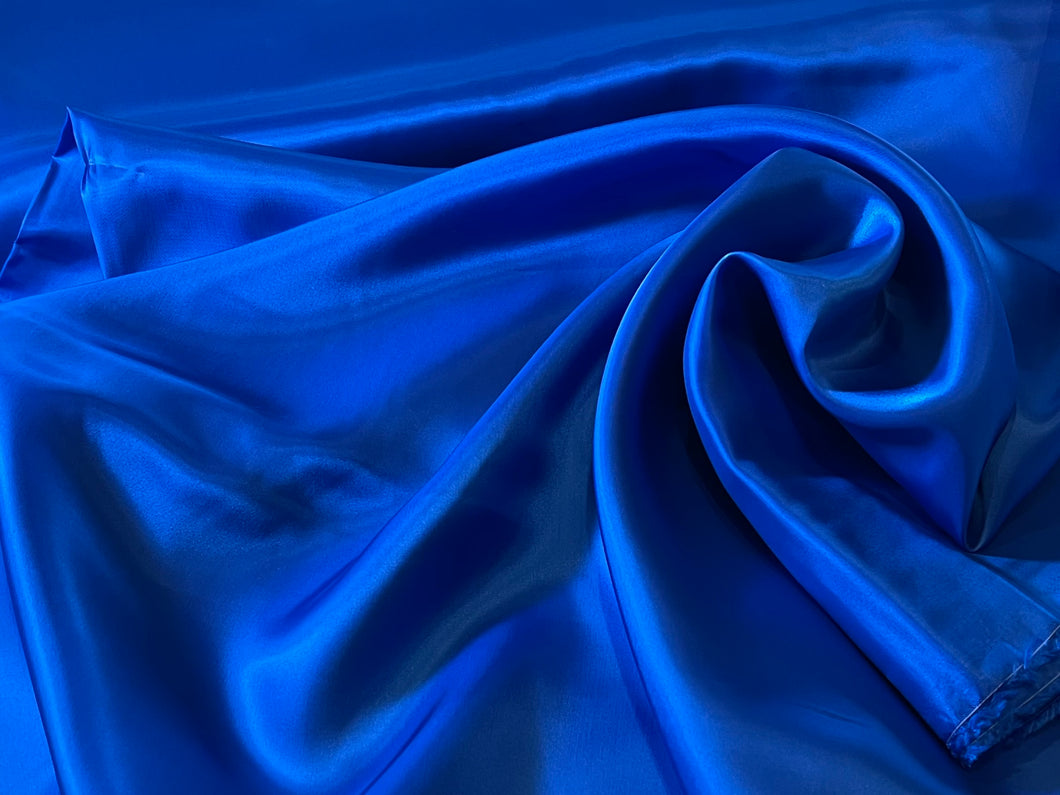 Designer Planetarium Blue 100% Bemberg Lining.    1/4 Metre Price