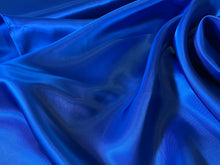 Load image into Gallery viewer, Designer Planetarium Blue 100% Bemberg Lining.    1/4 Metre Price