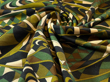 Load image into Gallery viewer, Exclusive Designer Green Ponte 97% Viscose 3% Elastane 1/4 Metre Price