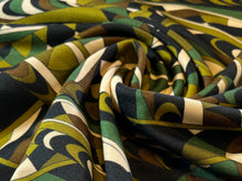 Load image into Gallery viewer, Exclusive Designer Green Ponte 97% Viscose 3% Elastane 1/4 Metre Price