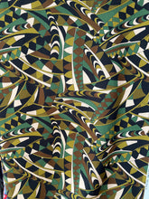 Load image into Gallery viewer, Exclusive Designer Green Ponte 97% Viscose 3% Elastane 1/4 Metre Price