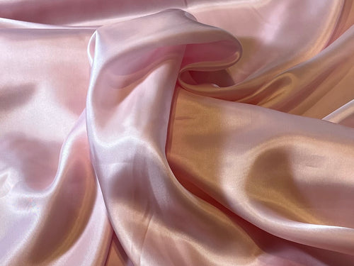 Designer Little Bow Pink 100% Bemberg Lining.    1/4 Metre Price
