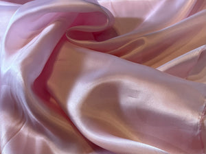 Designer Little Bow Pink 100% Bemberg Lining.    1/4 Metre Price