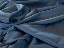 Load image into Gallery viewer, Navy Blue  93% Silk 7% Elastane Crepe de Chine    1/4 Metre Price