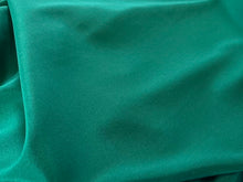 Load image into Gallery viewer, Emerald Green  93% Silk 7% Elastane Crepe de Chine    1/4 Metre Price