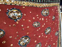 Load image into Gallery viewer, Camel &amp; Rust Reversible 70% Wool 30% Cashmere Scarf Panel  Only 2x Available