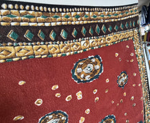 Load image into Gallery viewer, Camel &amp; Rust Reversible 70% Wool 30% Cashmere Scarf Panel  Only 2x Available