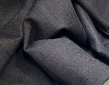 Load image into Gallery viewer, Designer Blue/GreyDenim 82% Cotton 17% Silk 1% Elastane  1/4 Metre Price