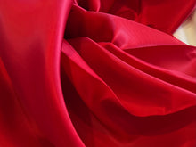 Load image into Gallery viewer, Designer Hanging Red Cherry 100% Bemberg Lining.    1/4 Metre Price