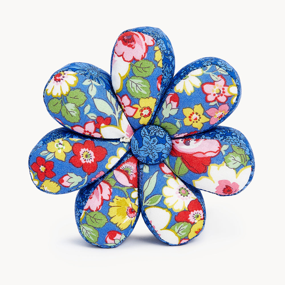 Liberty Blue Flower Pin Cushion - Preorder