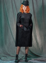 Load image into Gallery viewer, Vogue #1982 Fitted Lined Cape Dress Size 18-20-22-24-26