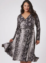 Load image into Gallery viewer, Vogue #2060 Diane Von Furstenberg Wrap Dress Size 18-20-22-24-26