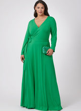Load image into Gallery viewer, Vogue #2060 Diane Von Furstenberg Wrap Dress Size 18-20-22-24-26