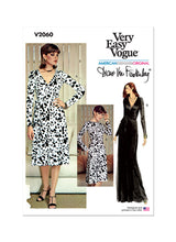 Load image into Gallery viewer, Vogue #2060 Diane Von Furstenberg Wrap Dress Size 18-20-22-24-26