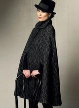 Load image into Gallery viewer, Vogue #8959 Cape Pattern 3 Lengths Size x-small-Small-Med