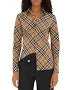 Load image into Gallery viewer, Small Designer Tan Check  78% Cotton  18% Nylon 4% Spandex 1/4 Metre Price