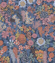 Load image into Gallery viewer, Blue Ciera Liberty of London 100% Cotton Tana Lawn   1/4 Meter Price