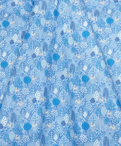 Liberty Blue Dancing Deer 100% Cotton.   1/4 Metre Price