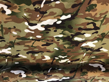 Load image into Gallery viewer, #1031 Green Camo 100% Cotton Remnant. 2x available