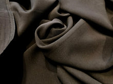 Load image into Gallery viewer, #1064 Black Heavy 4 Ply 100% Silk Crepe Remnant
