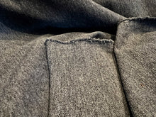 Load image into Gallery viewer, Charcoal Grey 100% Cotton Sweatshirting.    1/4 Metre Price