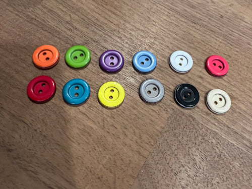Leather Buttons – Tagged leather buttons– Darrell Thomas Textiles