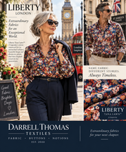 Load image into Gallery viewer, Liberty Tana Lawn  Thorpe "L"  100% Cotton.    1/4 Meter Price