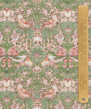 Load image into Gallery viewer, Strawberry Thief - Sage Green Liberty of London Tana Lawn 100% Cotton.    1/4 Meter Price