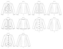 Load image into Gallery viewer, Vogue #7975  Ladies Couture French Jacket Pattern Size 12-14-16