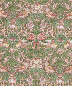 Strawberry Thief - Sage Green Liberty of London Tana Lawn 100% Cotton.    1/4 Meter Price