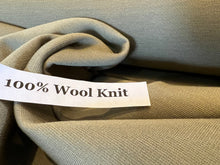 Load image into Gallery viewer, #997 Designer Sage Green 100% Wool Double  Knit Remnant 2x available