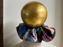 Load image into Gallery viewer, Abstract Floral Silk &amp; Viscose Scrunchie
