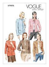 Load image into Gallery viewer, Vogue #7975  Ladies Couture French Jacket Pattern Size 12-14-16