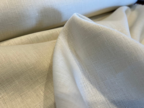 #1103 Eggshell 100% Irish Linen Remnant