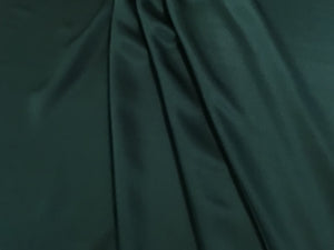 Forest Green 100% Silk Charmeuse     1/4 Meter Price