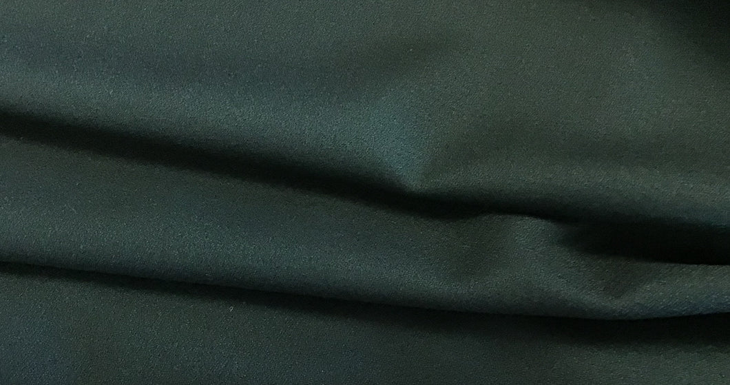 100% Wool Textured Wool Black