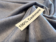 Load image into Gallery viewer, Exclusive Designer Light Blue 100% Cashmere.   1/4 Metre Price