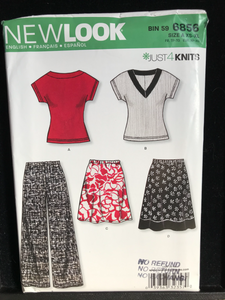 Newlook 6856 Size X Small - X Large