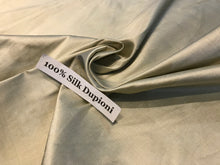 Load image into Gallery viewer, Soft Green Silk Dupioni     1/4 Meter price