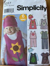 Load image into Gallery viewer, Simplicity 5317 Size 1/2 - 4