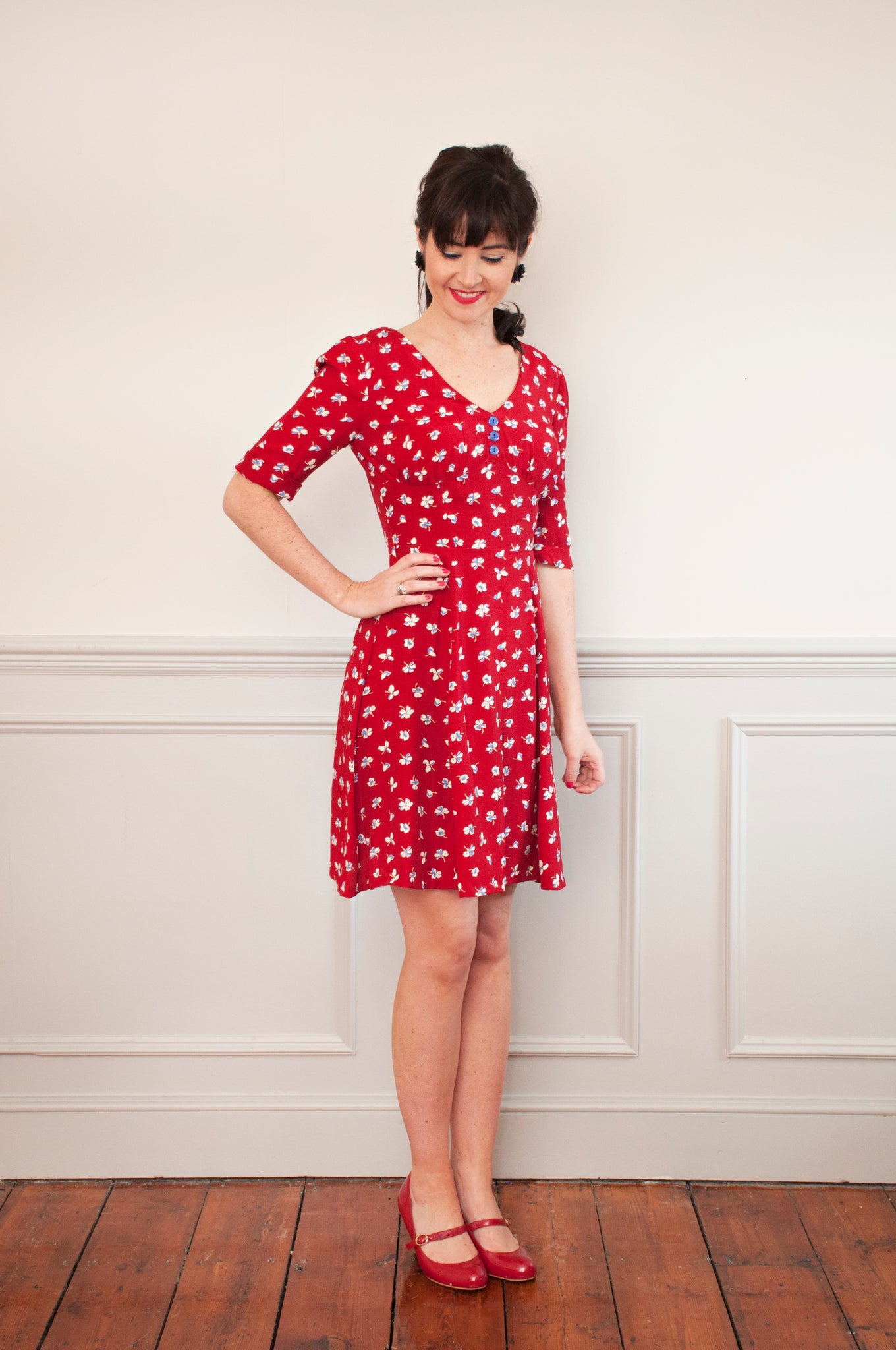 Sew over it 1940s tea clearance dress