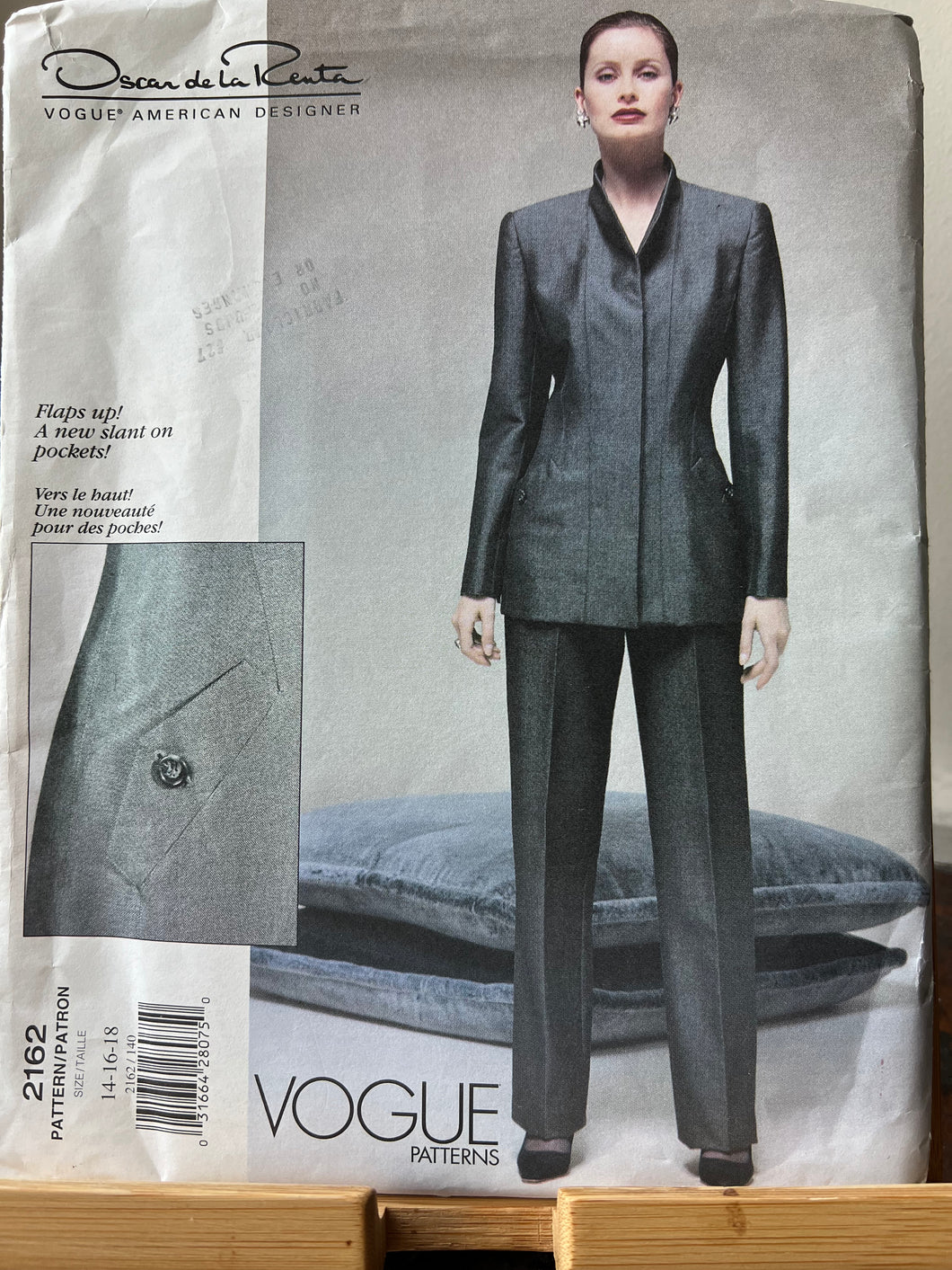 Vogue 2162 Size 14-16-18